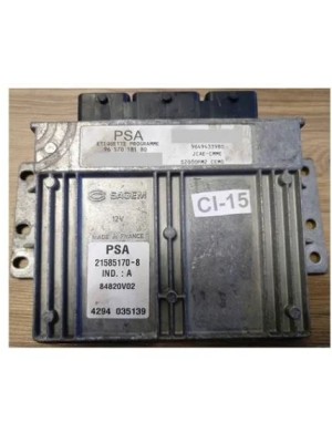 MODULO DE INJECAO C3 1.4 GASOLINA 9656298080